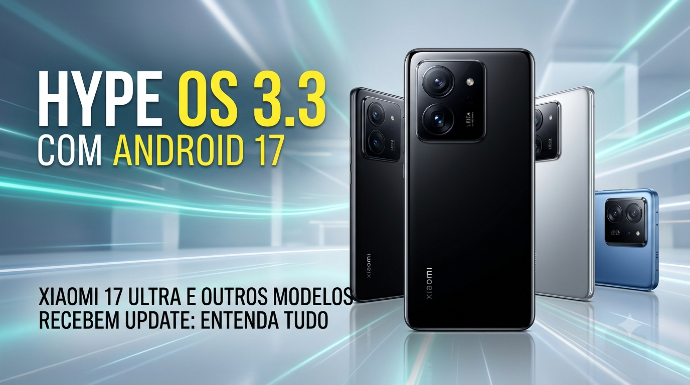 Xiaomi libera HyperOS 3.3 com Android 17.