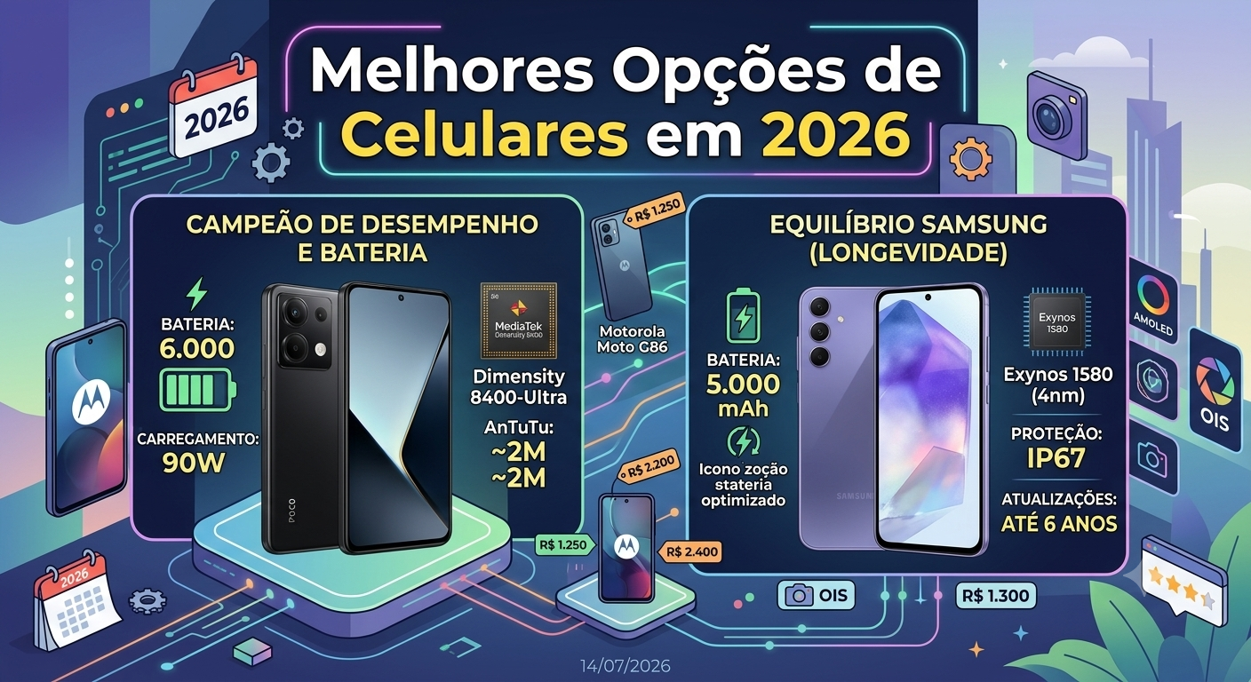 Os Melhores Modelos para Bateria e Desempenho